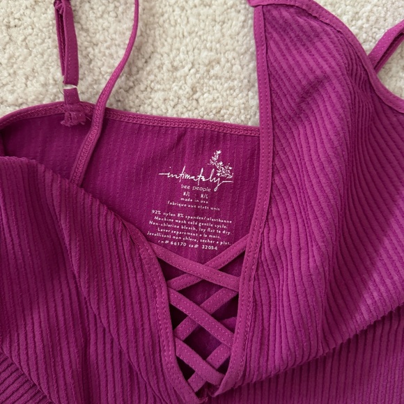 Free People Criss Cross Seamless Cami - Picture 2 of 3